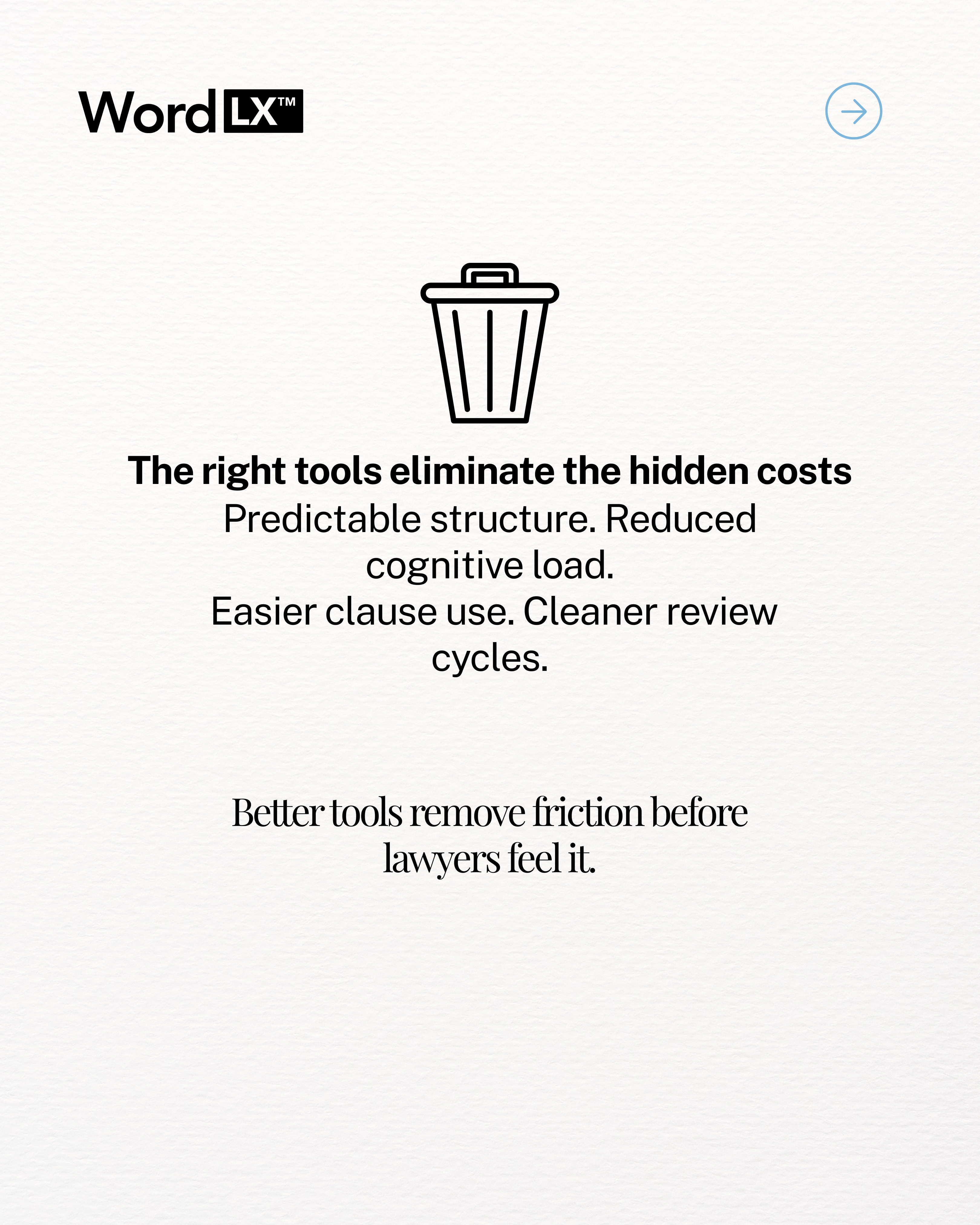 Graphic showing how the right document tools eliminate workflow friction