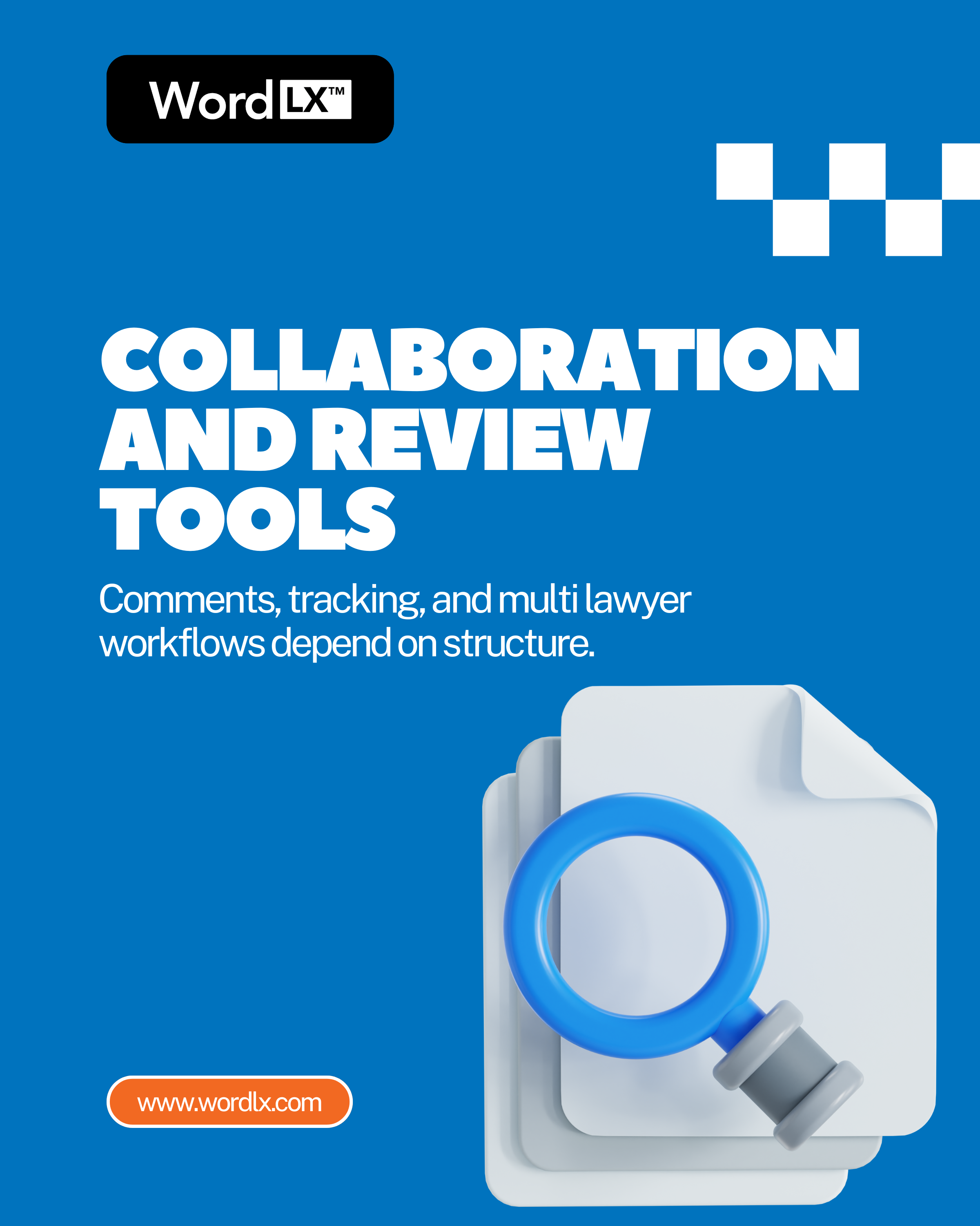 Visual showing lawyers collaborating on documents during review cycles